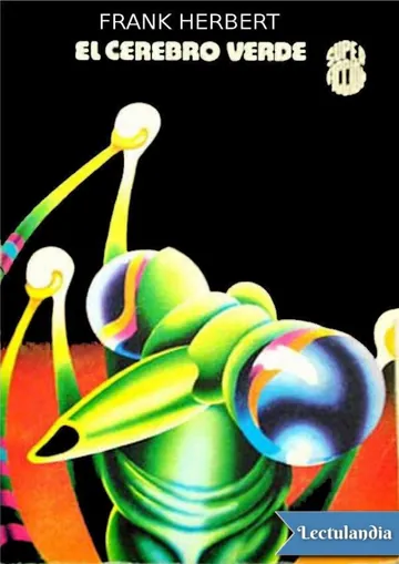 El Cerebro verde de Frank Herbert, portada del libro