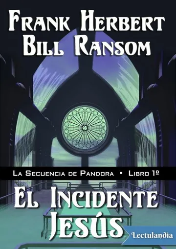 El incidente Jesús de Frank Herbert, portada del libro