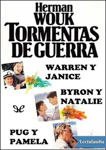 Tormentas de guerra de Herman Wouk, portada del libro
