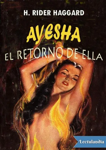 Ayesha de Henry Rider Haggard, portada del libro