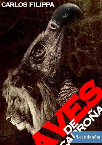 Aves de carroña de Carlos Filippa, portada del libro