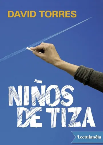 Niños de tiza de David Torres, portada del libro