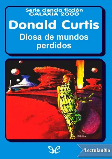Diosa de mundos perdidos de Donald Curtis, portada del libro