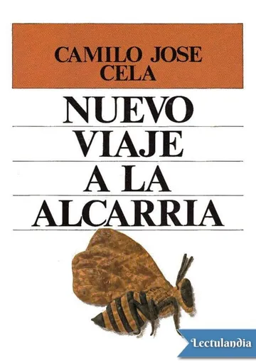 Nuevo viaje a la Alcarria de Camilo José Cela, portada del libro