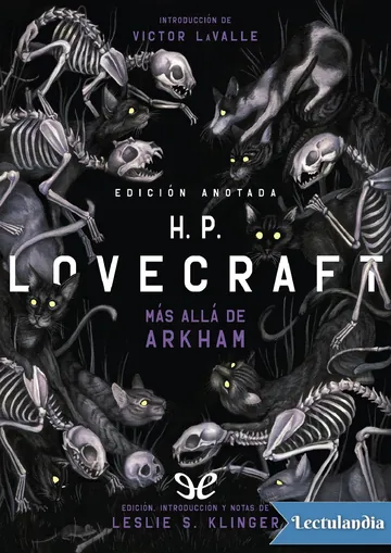 H. P. Lovecraft anotado. Más allá de Arkham de H. P. Lovecraft, portada del libro