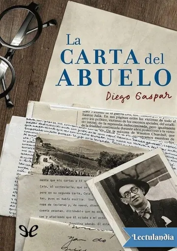 La carta del abuelo de Diego Gaspar, portada del libro