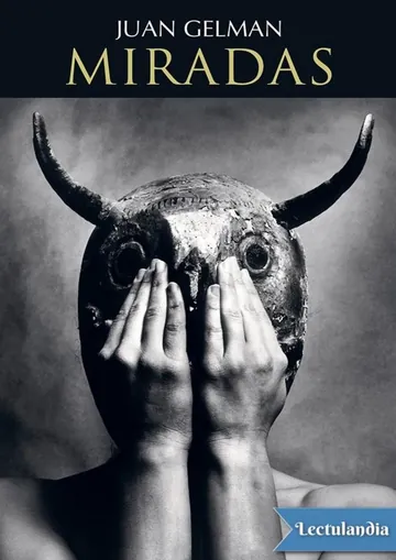 Miradas de Juan Gelman, portada del libro