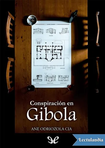 Conspiración en Gibola de Ane Odriozola Cia, portada del libro