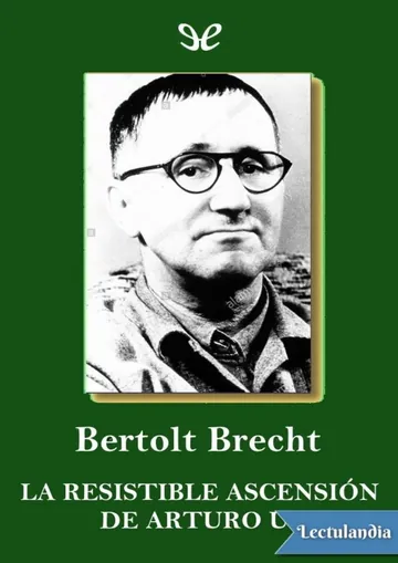La resistible ascensión de Arturo Ui de Bertolt Brecht, portada del libro