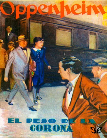 El peso de la corona de E. Phillips Oppenheim, portada del libro
