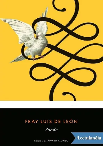 Poesía de Fray Luis de León, portada del libro