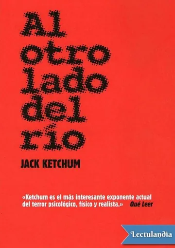 Al otro lado del río de Jack Ketchum, portada del libro
