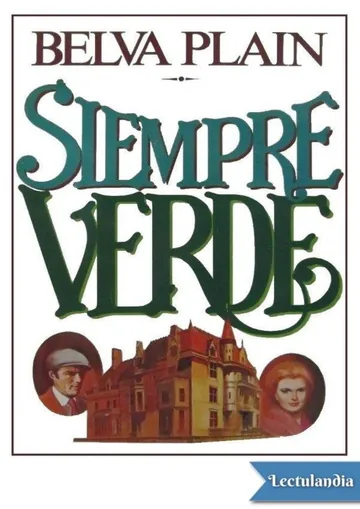 Siempre verde de Belva Plain, portada del libro