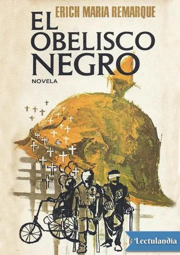 El obelisco negro de Erich Maria Remarque, portada del libro