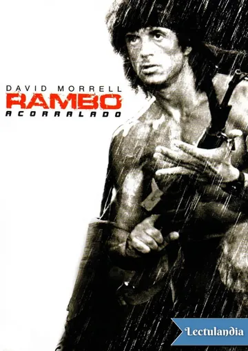 Rambo. Acorralado de David Morrell, portada del libro