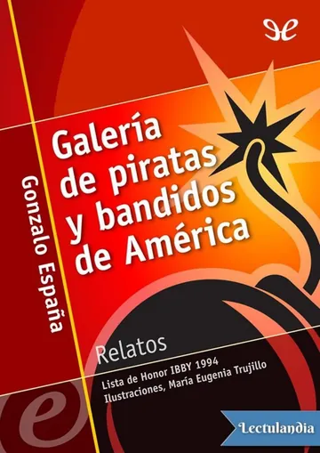 Galería de piratas y bandidos de América de Gonzalo España, portada del libro