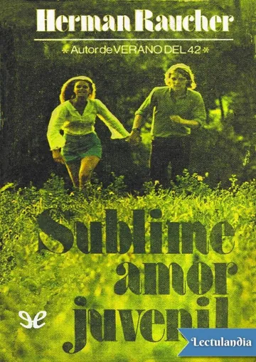 Sublime amor juvenil de Herman Raucher, portada del libro