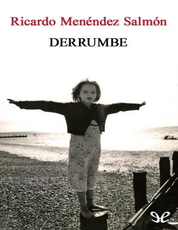 Derrumbe de Ricardo Menendez Salmon, portada del libro