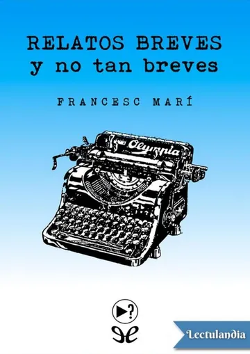 Relatos breves y no tan breves de Francesc Marí, portada del libro