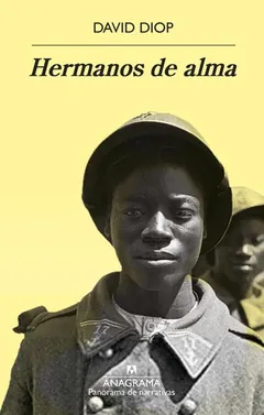 Hermanos de alma de David Diop, portada del libro