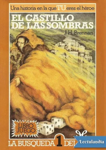 El castillo de las sombras de J. H. Brennan, portada del libro
