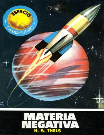Materia negativa de H. S. Thels, portada del libro
