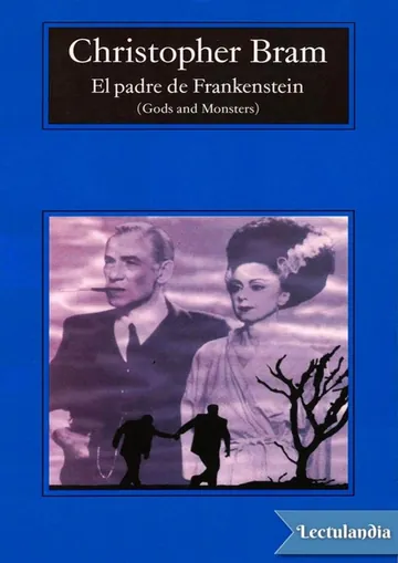El padre de Frankenstein de Christopher Bram, portada del libro