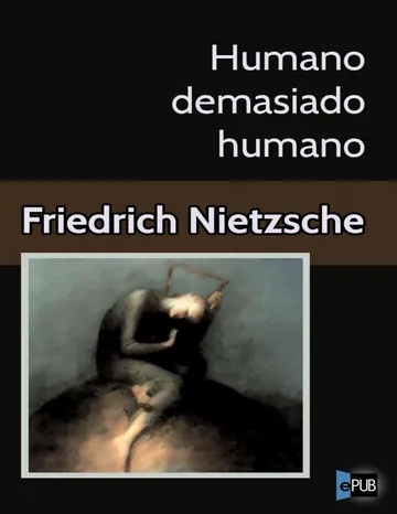 Humano demasiado humano de Friedrich Nietzsche, portada del libro