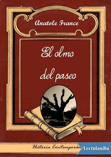 El olmo del paseo de Anatole France, portada del libro