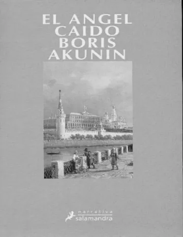 El ángel caído de Boris Akunin, portada del libro
