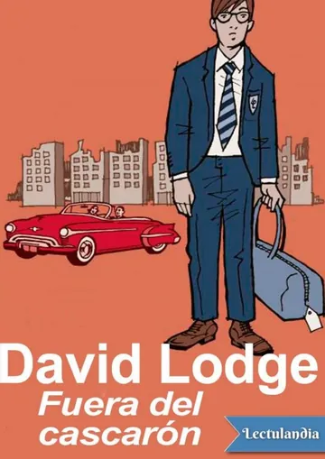 Fuera del cascarón de David Lodge, portada del libro