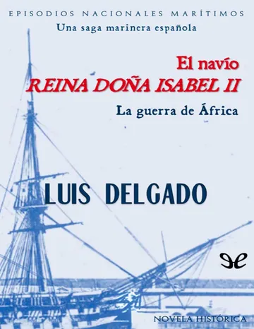El navío Reina Doña Isabel II de Luis M. Delgado Bañón, portada del libro