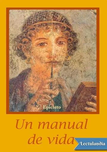 Un manual de vida de Epicteto, portada del libro
