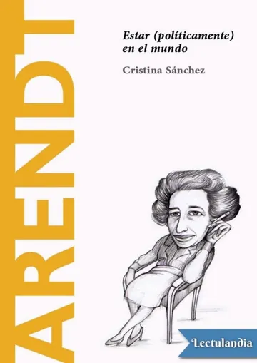 Arendt de Cristina Sánchez, portada del libro