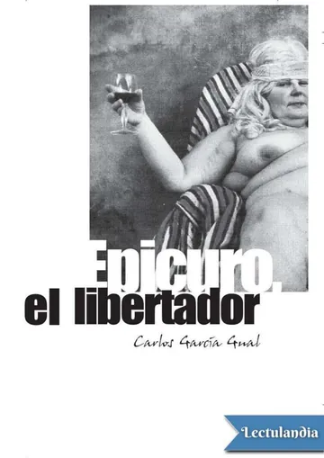Epicuro, el libertador de Carlos García Gual, portada del libro