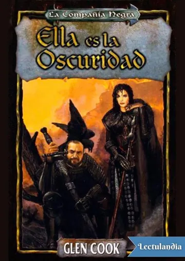 Ella es la oscuridad de Glen Cook, portada del libro