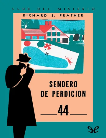 Sendero de perdición de Richard S. Prather, portada del libro