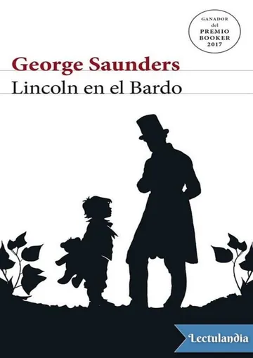 Lincoln en el Bardo de George Saunders, portada del libro