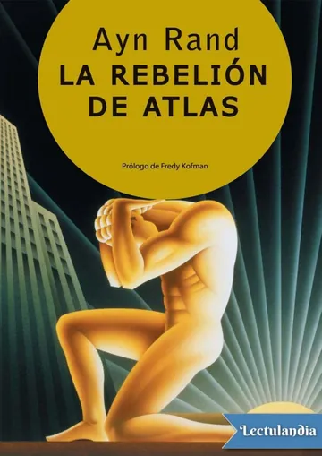 La rebelión de Atlas de Ayn Rand, portada del libro