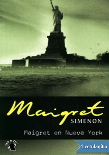 Maigret en Nueva York de Georges Simenon, portada del libro
