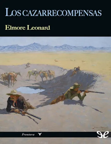 Los cazarrecompensas de Elmore Leonard, portada del libro
