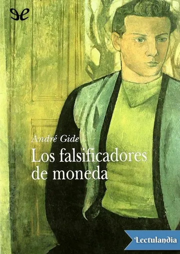 Los falsificadores de moneda de André Gide, portada del libro