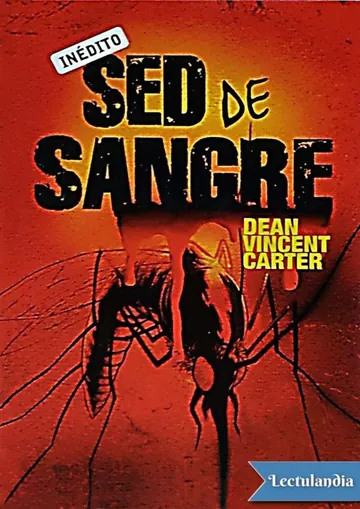 Sed de sangre de Dean Vincent Carter, portada del libro