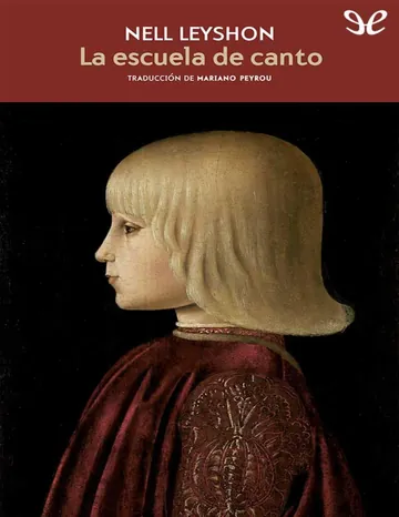 La escuela de canto de Nell Leyshon, portada del libro