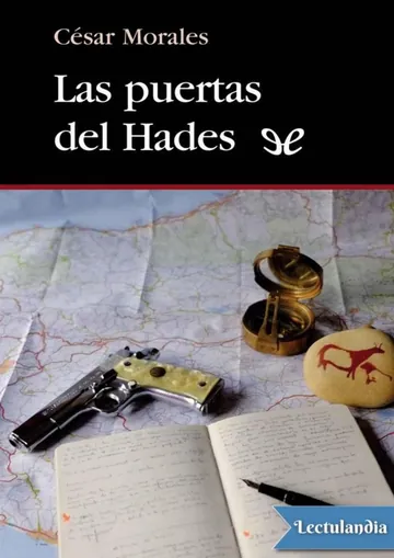 Las puertas del Hades de César Morales Vega, portada del libro