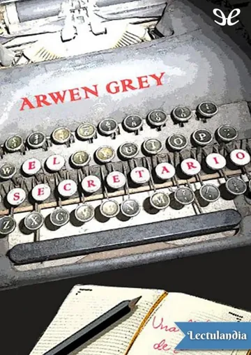El secretario de Arwen Grey, portada del libro