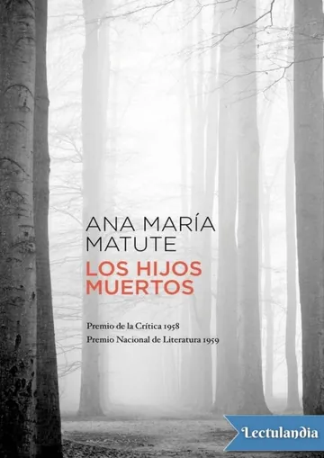 Los hijos muertos de Ana María Matute, portada del libro