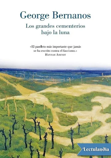 Los grandes cementerios bajo la luna de Georges Bernanos, portada del libro