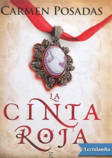 La cinta roja de Carmen Posadas, portada del libro