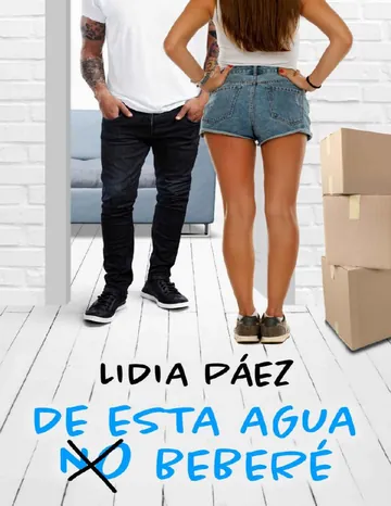 De esta agua no beberé de Lidia Paez, portada del libro